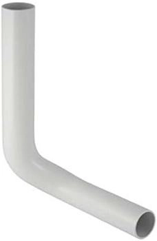Geberit Sp&uuml;lbogen 90&deg; 28x21 cm rechts gekr&ouml;pft 4 cm wei&szlig;-alpin d50/44 (118111111)