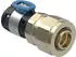 Geberit FlowFit Übergang mit Verschraubung auf PEX-Rohre DN 15, Ø 20/20 mm (620731001)