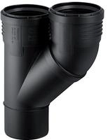Geberit Silent-PP Parallelabzweig DN110/110 mit Muffen 390557141