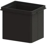 Kessel Verl&auml;ngerungsst&uuml;ck 38670 Kunststoff, H = 183 mm schwarz