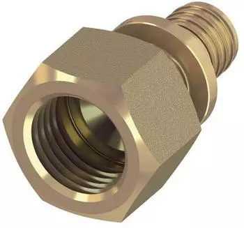 Tece Übergangsmuffe TECEflex 32 mm x Rp 1", Siliziumbronze (705107)