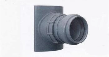 Airfit Schraubabzweig DN 90x50 grau aus Polypropylen (29050AZ)