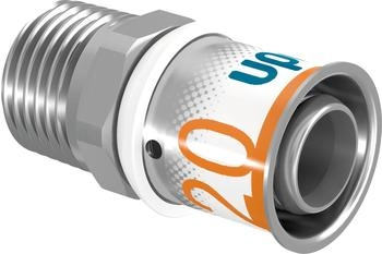 Uponor S-Press PLUS Übergangsnippel 20 x R 1/2 (1070504)
