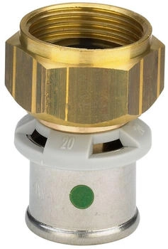 Viega Sanfix Verschraubung mit SC P 2163 25 mm x G 1&rdquo; Rotguss (566630)