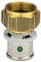 Viega Sanfix Verschraubung mit SC P 2163 25 mm x G 1” Rotguss (566630)