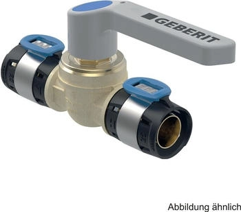Geberit FlowFit Kugelhahn mit Bet&auml;tigungshebel DN 15 (619851001)