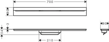 Axor Drain Abdeckung für Duschrinne (42525670)