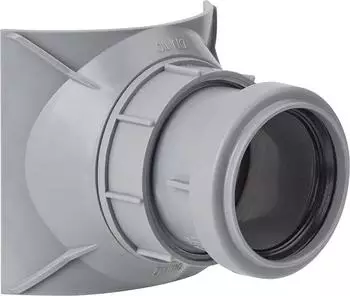 Airfit Schraubabzweig DN 110/40 grau Z-42.1-603 (21040AZ)