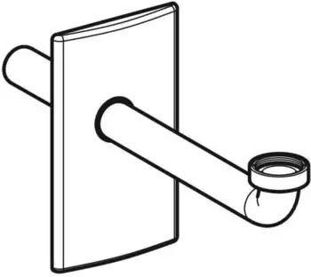 Geberit Universal Anschlussset f&uuml;r Unterputz-Siphon (115415001)