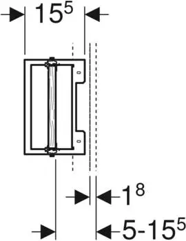 Geberit Duofix Montageplatte universell UP (111788001)