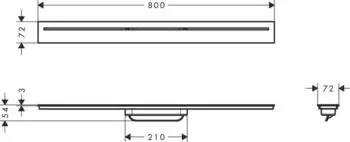 Axor Drain Duschrinne (42521670)