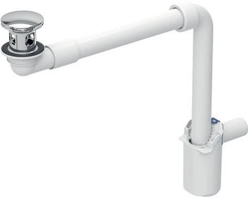 Geberit Waschbeckenablauf Raumsparsiphon für eine oder zwei Standarmaturen (152.073.21.1)
