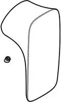 Hansgrohe Griff PuraVida WUP/DUP Mischer weiss/chrom, 95273400 95273400