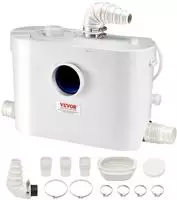 VEVOR Hebeanlage, 900 W, 180 L/min Durchfluss, 12 m F&ouml;rderh&ouml;he,...