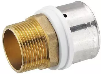 Pipetec Press-&Uuml;bergang Au&szlig;engewinde 50x4mm - 1 1/4" DVGW (PFUA5007)