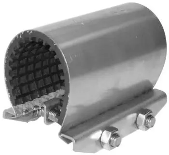 Gebo Unifix Mini Edelstahl-Dichtbandschelle &Oslash;74-80mm, L=100mm, EPDM (51.01.074080.10)