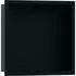 Hansgrohe XtraStoris Original Wandnische mit Rahmen 300 x 300 x 70 mm mattschwarz (56093670)