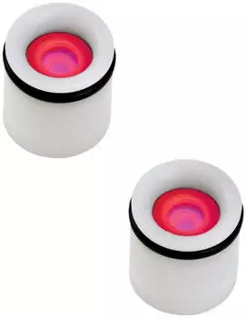 Hansgrohe R&uuml;ckflussverhinderer NV15-pr x 15 DN 15 wei&szlig;/rot (93136000)