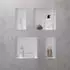 Hansgrohe XtraStoris Wandnische 30 x 30 x 10 cm mit offenem Rahmen mattweiß (56073700)