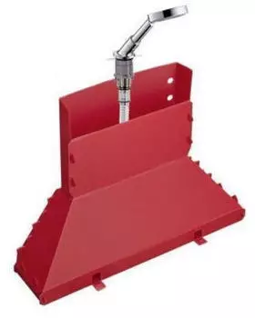 Axor Mischer Bouroullec Grundk&ouml;rper bonusf&auml;higer Umsatz Wannenrand-Set mit Handbrause brushed red gold (19418310)