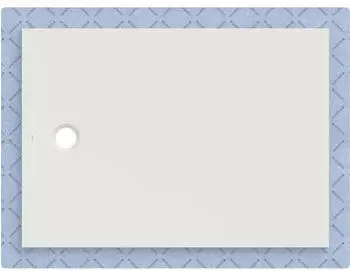 Geberit CleanFloor30 Duschfl&auml;che bodeneben mit Dichtvlies 100 x 140 cm wei&szlig;/matt (551023001)