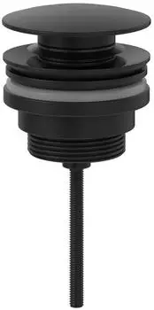 Villeroy & Boch Universal Taps und Fittings Push-Open-Ablaufgarnitur matt black (TVP000003020K5)