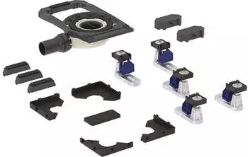 Geberit Duofix Rohbauset mit 5 F&uuml;&szlig;en Sperrwasserh&ouml;he 30 mm (551556001)