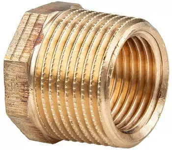 Viega Reduzierst&uuml;ck R 3&rdquo; x Rp 2&rdquo; Rotguss mit Mehrkant (321857)