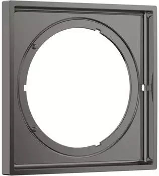 Axor ShowerSelect ID Verl&auml;ngerungsrosette eckig 5 mm polished black chrome (13641330)