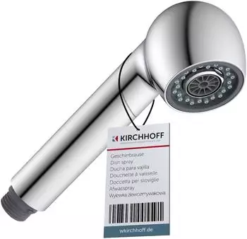 Kirchhoff Geschirrbrause Niederdruck 1/2" Chrom (96219560)