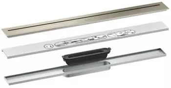 Hansgrohe AXOR Drain Fertigset Duschrinne 700mm Brushed Nickel (42520820)