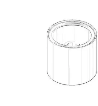 Dornbracht Luftsprudler Kopfst&uuml;ck 26x32mm 8l/min Chrom (90120802000-00)