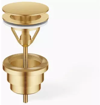 Dornbracht Ablaufgarnitur ohne Druckverschluss 1 1/4" Messing geb&uuml;rstet (10126970-28)