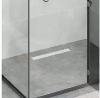 vidaXL 2 in 1 Duschabfluss Silber 60 cm Edelstahl 304