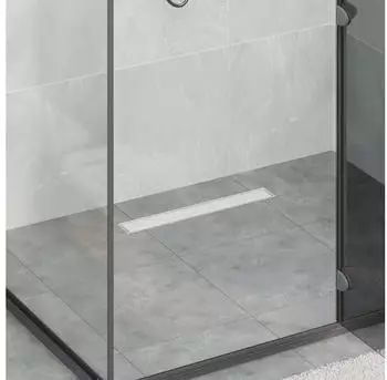 vidaXL 2-in-1 Duschabfluss H&ouml;henverstellbar 60cm Edelstahl 304 Silber (42015938)