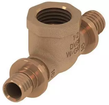Tece TECEflex T-St&uuml;ck IG 16 x Rp 1/2" x 16 Siliziumbronze (709801)