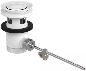 Hansgrohe Ablaufventil Waschtischmischer und Bidetmischer DN 32 mattwei&szlig; (94139700)