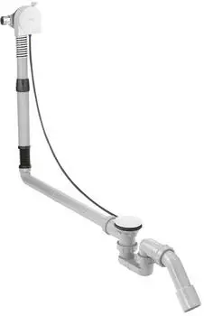 Hansgrohe Exafill Komplettset Wanneneinlauf, Ab- und &Uuml;berlaufgarnitur mattwei&szlig; (58317700)