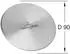 Villeroy & Boch Cap Ventilabdeckung Edelstahl gebürstet (962415LC)