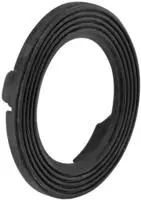 Viega Dichtung 734619 76x48,5mm, Gummi schwarz, f&uuml;r &Uuml;berlauf