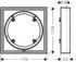 Axor ShowerSelect ID Verlängerungsrosette eckig 22 mm mattschwarz (13645670)