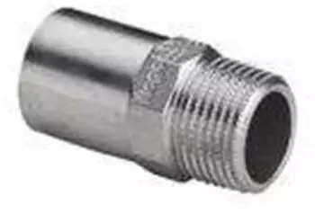 Viega Sanpress Inox Einsteckst&uuml;ck 22mm x R 1/2 Stahl nichtrostend (436735)