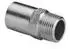 Viega Sanpress Inox Einsteckstück 22mm x R 1/2 Stahl nichtrostend (436735)