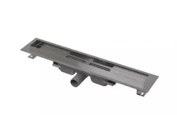 Alca APZ106 Low Duschrinne 105cm Edelstahl (APZ106-1050)