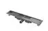 Alca APZ106 Low Duschrinne 105cm Edelstahl (APZ106-1050)