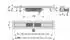 Alca APZ106 Low Duschrinne 105cm Edelstahl (APZ106-1050)