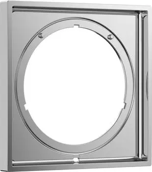 Hansgrohe ShowerSelect Comfort E Verl&auml;ngerungsrosette 5mm, eckig, Chrom (13612000)