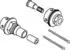 Ideal Standard Verlängerung 22mm für Einzelthermostat, Unterputz-Bausatz (A963434NU)