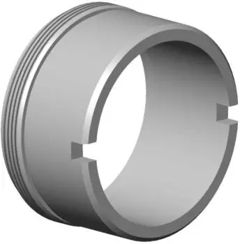Dornbracht Luftsprudlerh&uuml;lse &Oslash;24x13mm Platin geb&uuml;rstet (09230102606)