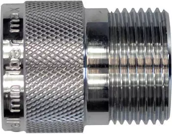 Schell Count Schlauchplatzsicherung G 3/4" IG x G 3/4" AG, verchromt (286050699)